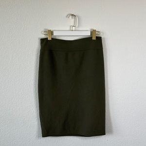 Sweet Green Midi Skirt